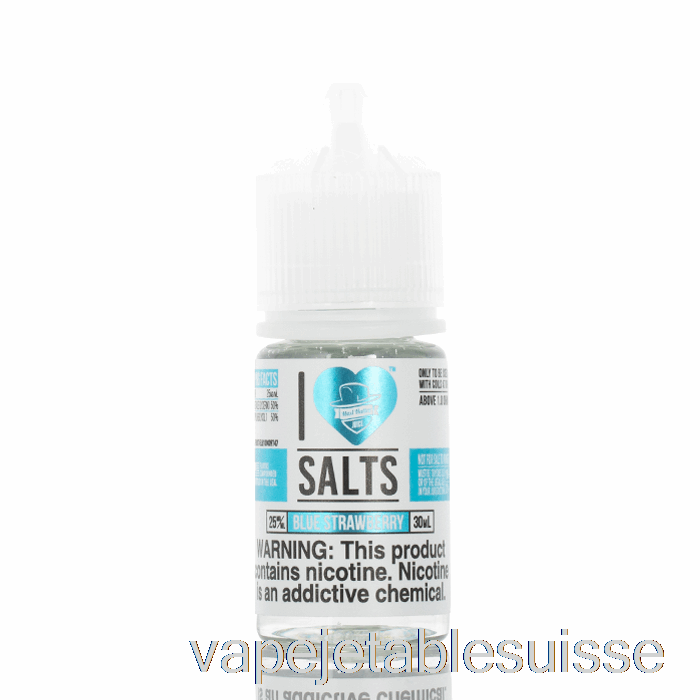 Vape Suisse Fraise Bleue - J'aime Les Sels - 30ml 50mg